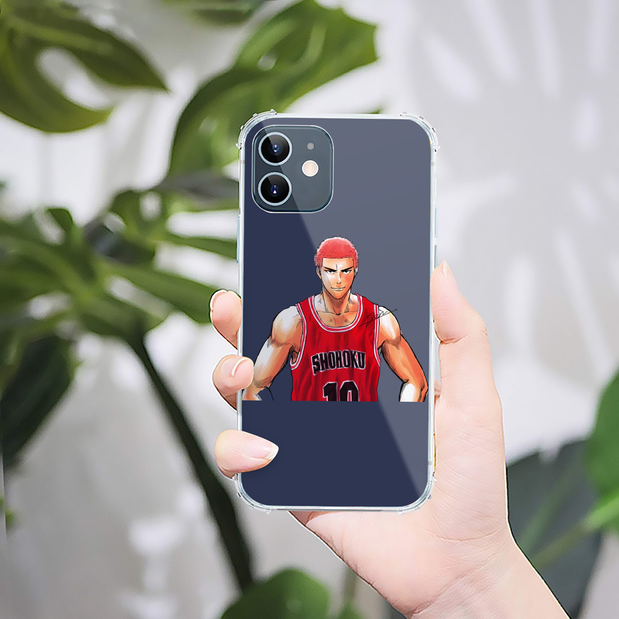 （画像用） SLAM DUNK／スラムダンク 【iPhone 12シリーズ対応】透明スマホケース（クリアソフトケース）